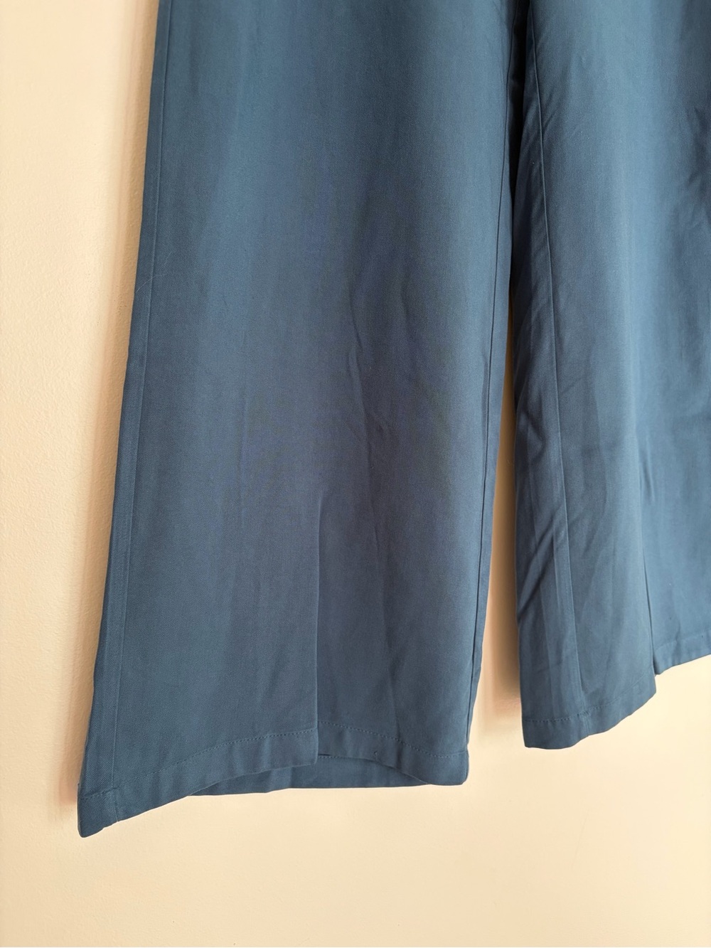 Old Navy High Rise Playa Wide Leg Blue Pants Size L - Picture 3 of 7